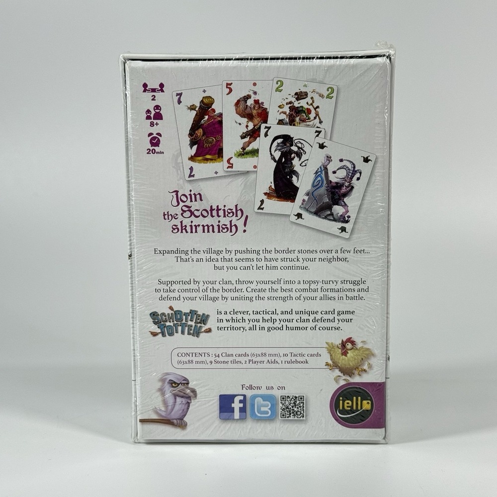 Schotten Totten - IELLO Battle Tactic Board Game, Ages 8+, 2‎ Players, 20 Min - Picture 2 of 10